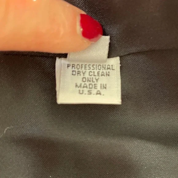 Fluerette Cashmere Wool Ruffled Collar 3 button coat size 10 GUC - Picture 9 of 10